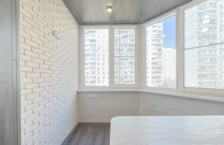 Отделка лоджии МДФ 