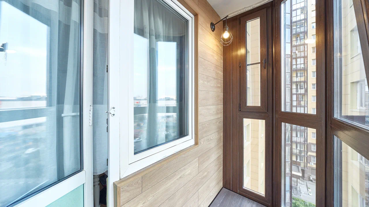 Отделка балконов под ключ в Красногорске